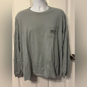 Vineyard Vines Light Gray Long Sleeve Tee